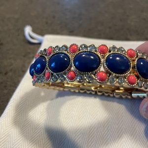 J.crew gold tone stretch bracelet